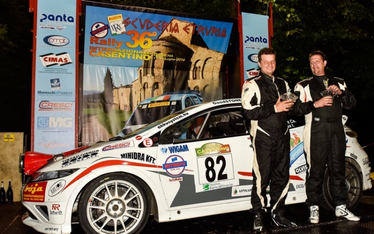 Kategóriagyőzelem a 36. Casentino Rally-n